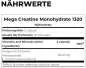 Preview: Mega Creatine Creapure 1320 - 120 capsules (Scitec Nutrition)