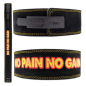 Mobile Preview: Professional Powerlifting Belt "No Pain No Gain" (C.P. Sports)