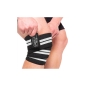 Mobile Preview: knee bandages 150cm black/white - 1 pair (C.P. Sports)