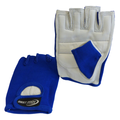 Fitness Gloves 'Power' blue  - 1 pair