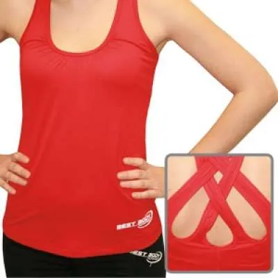 Woman Premium TankTop red (Best Body Nutrition)