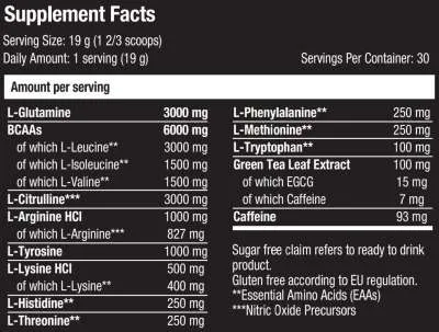 Amino Charge - 570g Dose (Scitec Nutrition)