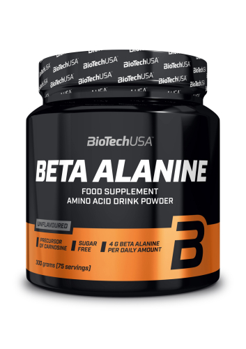Beta Alanine - 300g Dose (Biotech USA)