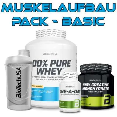 Biotech USA Muskelaufbau Pack Basic