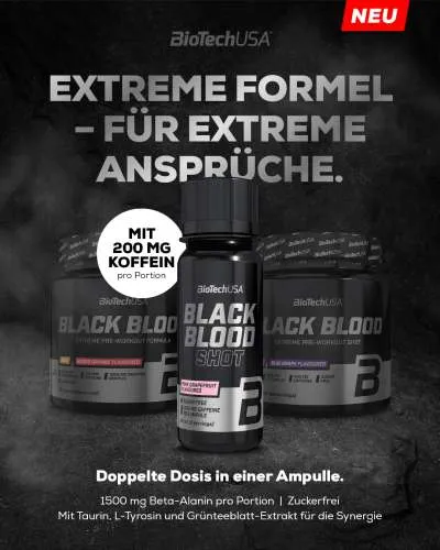 Black Blood - 20x60ml Shot (Biotech USA)