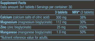 Biotech USA Calcium Zinc Magnesium