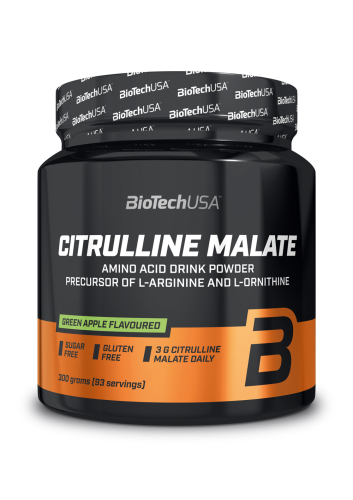 Citrulline Malate - 300g Dose (Biotech USA)