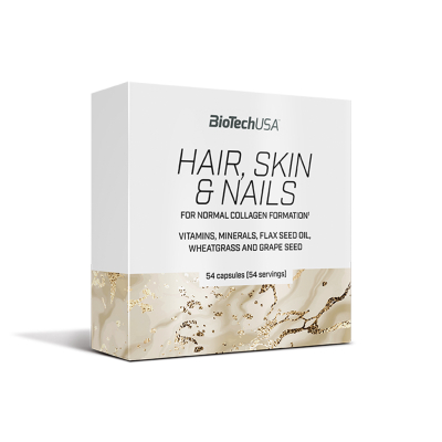 Hair, Skin & Nails - 54 Kapseln (Biotech USA)