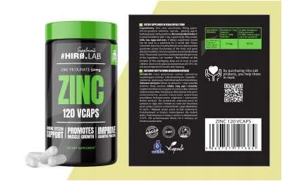 Zinc Picolinate 50mg - 120 Kapseln (Hiro Lab)