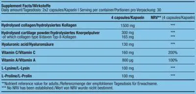 Hyaluronic & Collagen - 120 Kapseln (Biotech USA)
