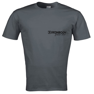 Fitness & Bodybuilding T-Shirt dark gray (Ironbody)