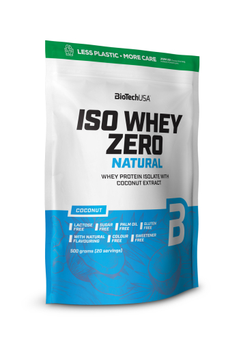 Iso Whey Zero Natural - 500g powder (Biotech USA)