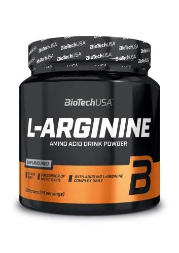 L-Arginine - 300g Dose (Biotech USA)