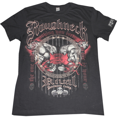 Roughneck T-Shirt 'Rival' schwarz (Silberrücken)