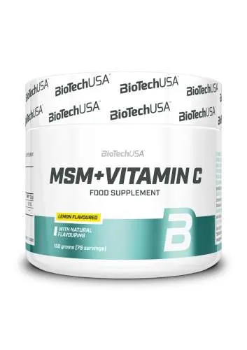MSM + Vitamin C - 150g Dose (Biotech USA)