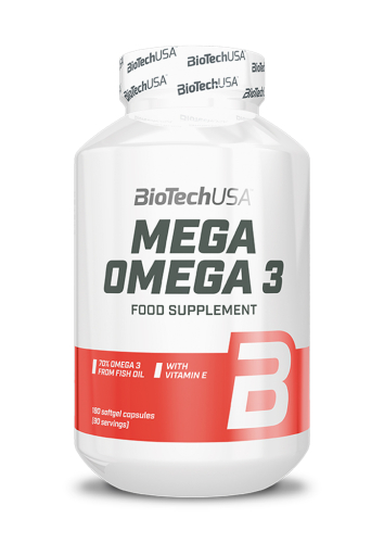 Mega Omega 3 - 180 Kapseln (Biotech USA)