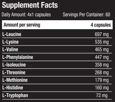 Mega EAA - 240 Kapseln (Scitec Nutrition)
