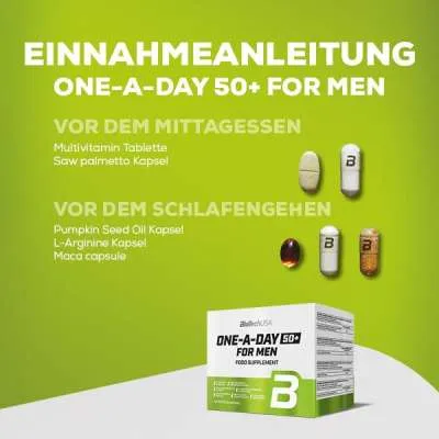 Biotech USA One A Day 50+ For Men