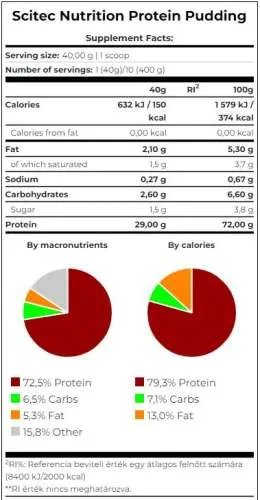 Protein Pudding - 400g Beutel (Scitec Nutrition)
