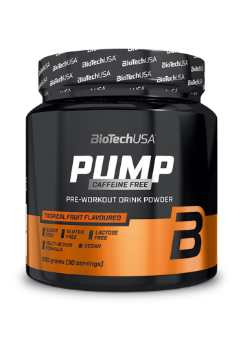 Pump Caffeine Free - 330g powder (Biotech USA)