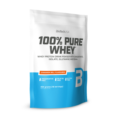 100% Pure Whey Protein - 454g Beutel (Biotech USA)