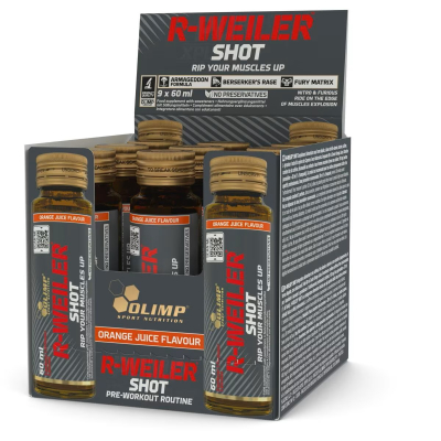 R-Weiler Shots - 9x60ml GlasAmpulle (Olimp)