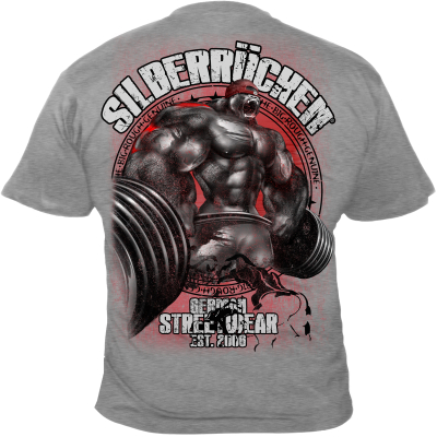 Roughneck T-Shirt 'Deadlift' sports-grey