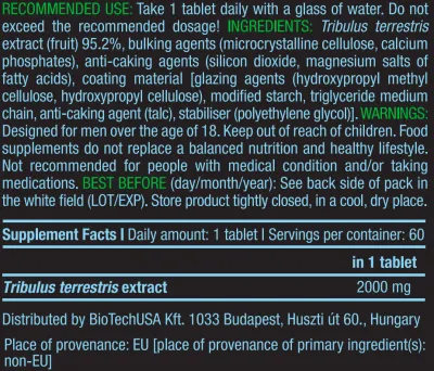 BiotechUSA Tribooster