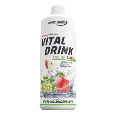 Vital Drink ZEROP - 1L bottle (Best Body Nutrition)
