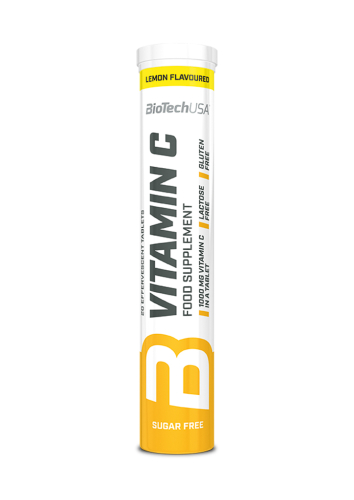 Vitamin C Effervescent - 20 Brausetabletten (Biotech USA)