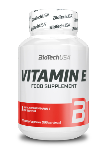 MHD WARE !! Vitamin E - 100 Kapseln (Biotech USA)