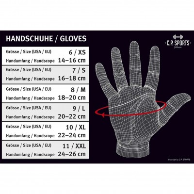 Bandagen Handschuhe Klassik - 1 Paar (C.P. Sports)