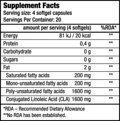 CLA 400 - 80 Kapseln (Biotech USA)