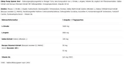 Olimp Pump Xplode Shots