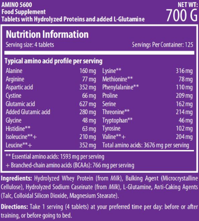 Amino 5600 - 500 Tabletten (Scitec Nutrition)