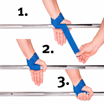 pulling straps standard blue - 1 pair (C.P. Sports)