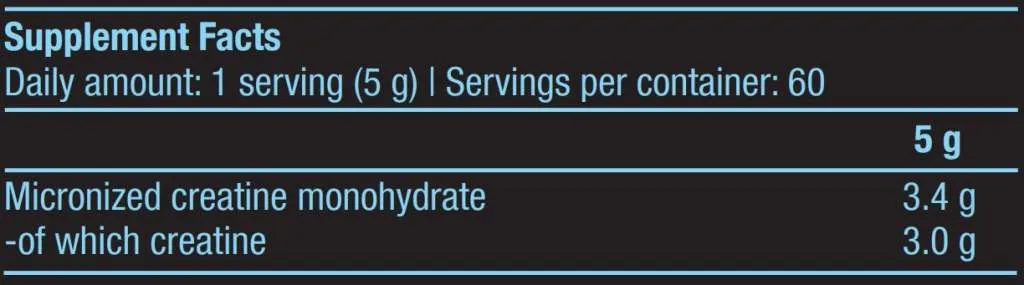 Biotech USA 100% Creatine Monohydrate