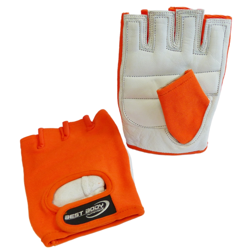 Fitness Gloves 'Power' orange - 1 pair