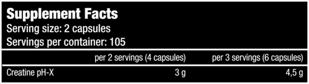 Creatine PH-X - 90 capsules (Biotech USA)