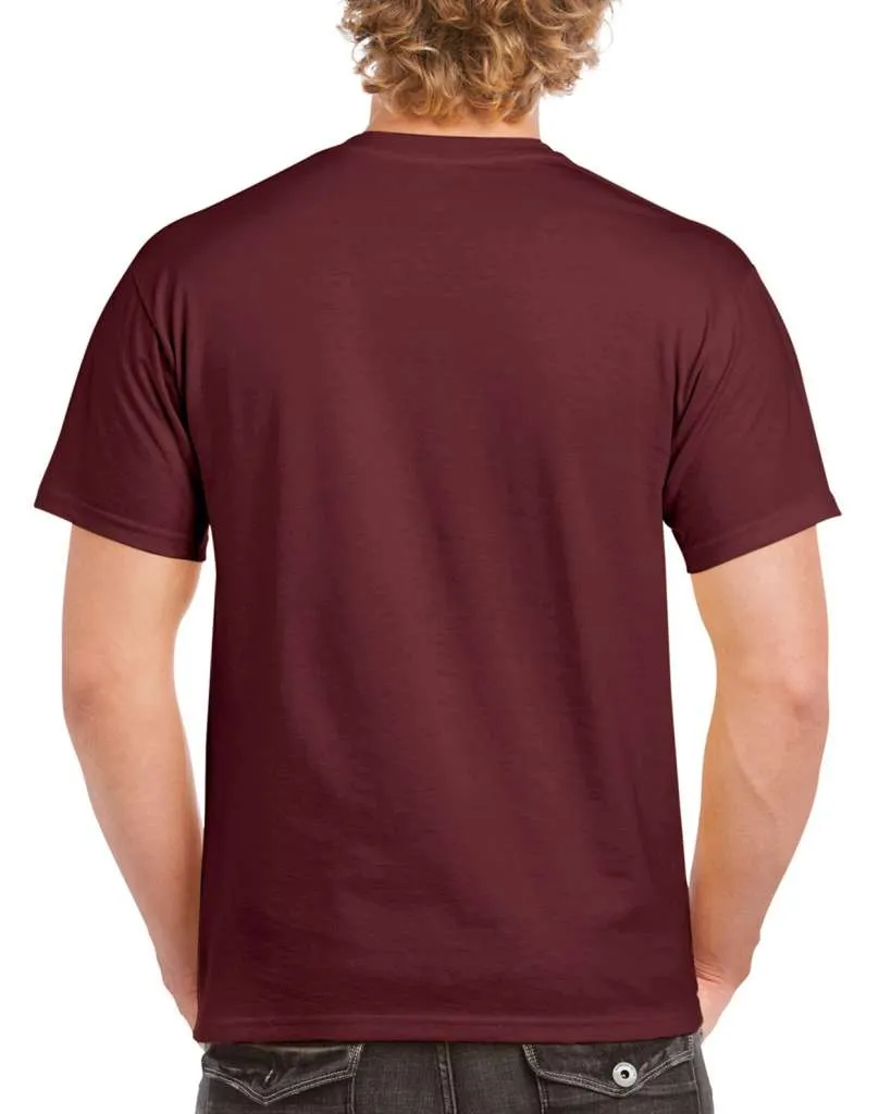 Fitness & Bodybuilding T-Shirt maroon (Ironbody)