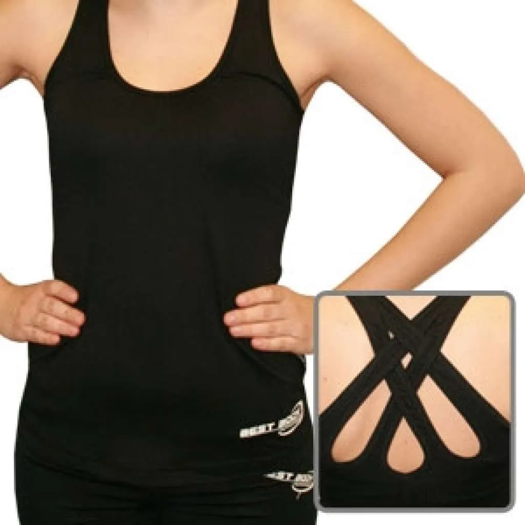 Woman Premium TankTop black (Best Body Nutrition)