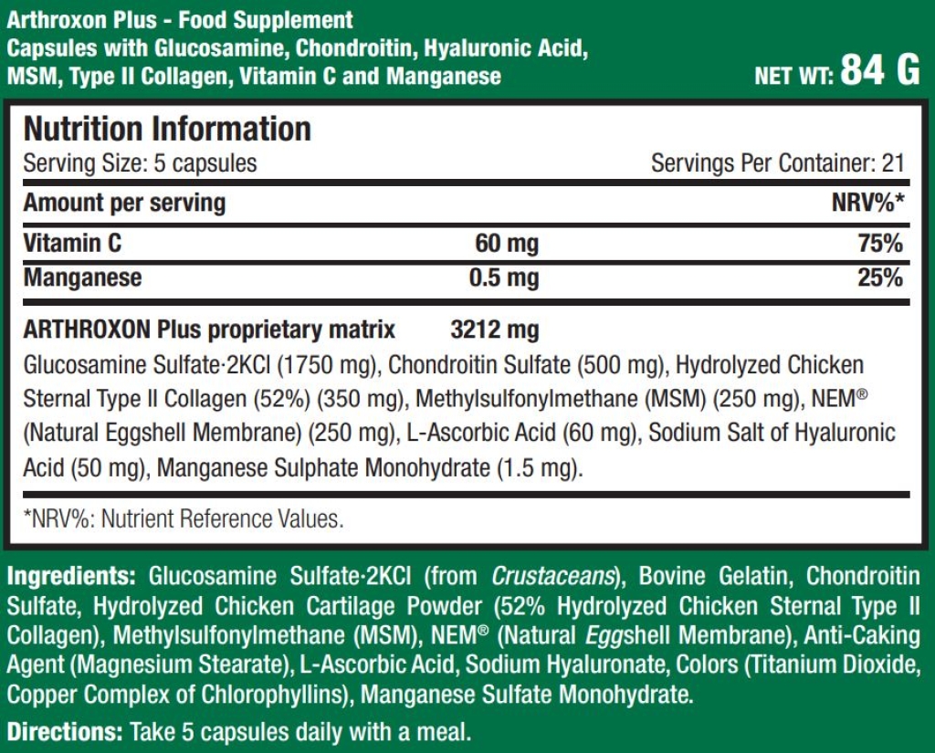 Arthroxon Plus - 108 Kapseln (Scitec Nutrition)