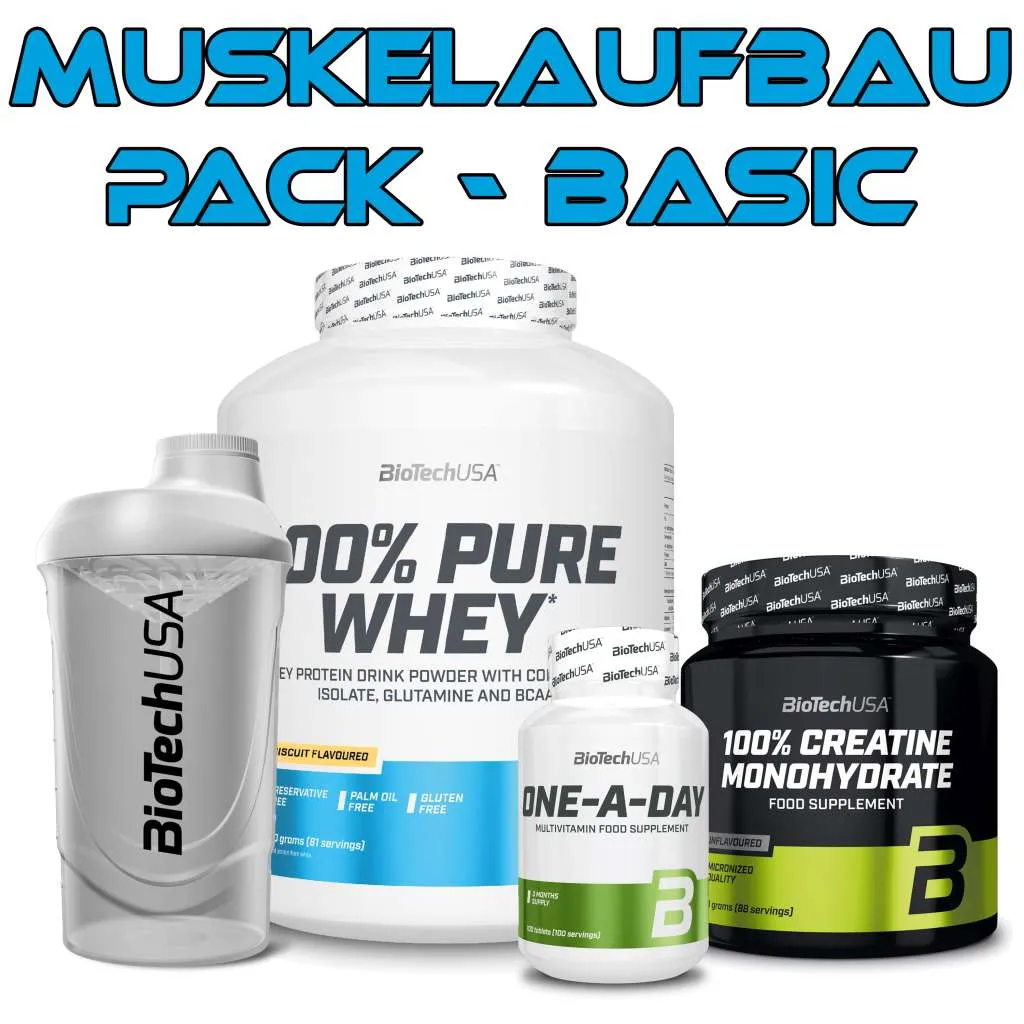 Biotech USA Muskelaufbau Pack Basic