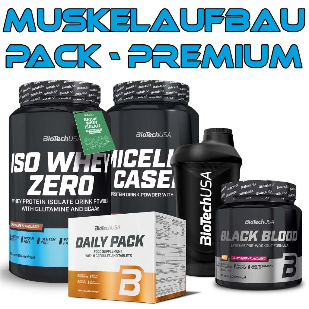 Biotech USA Muskelaufbau Pack Premium
