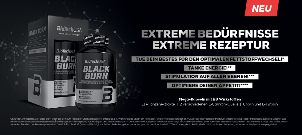 Black Burn - 90 capsules (Biotech USA)