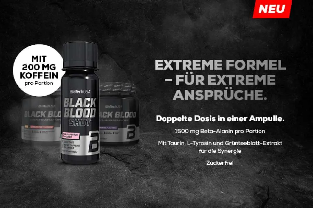 Black Blood - 20x60ml Shot (Biotech USA)