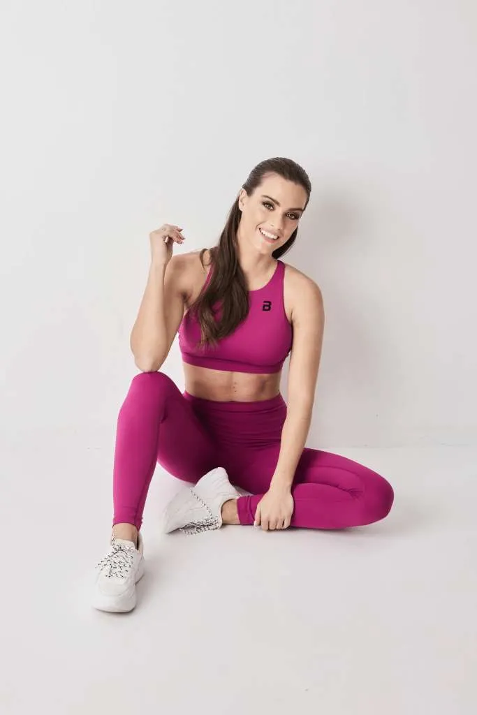 Woman Top 'Bow' Sport-BH fuchsia (Biotech USA)