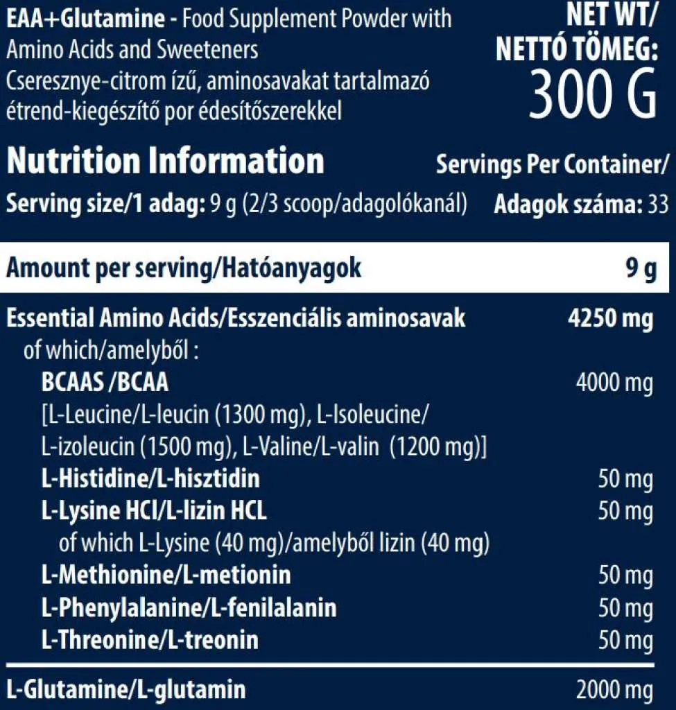 Scitec EAA + Glutamine