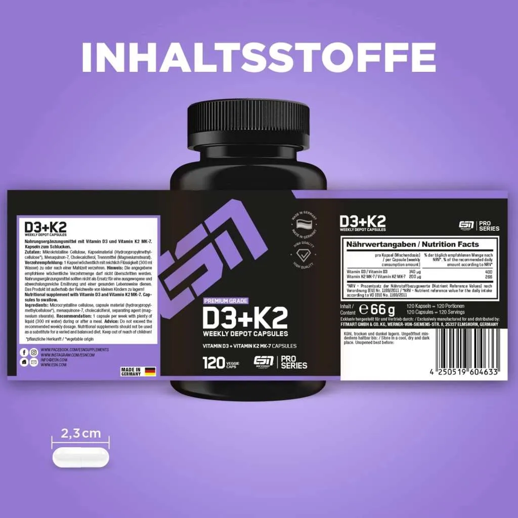 ESN Vitamine D3 + K2