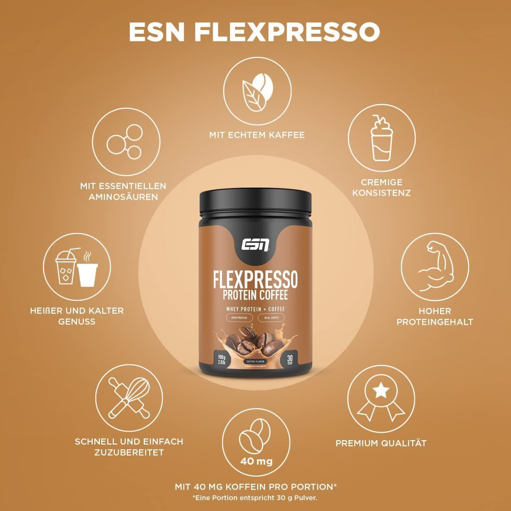 ESN Flexpresso Protein Coffee